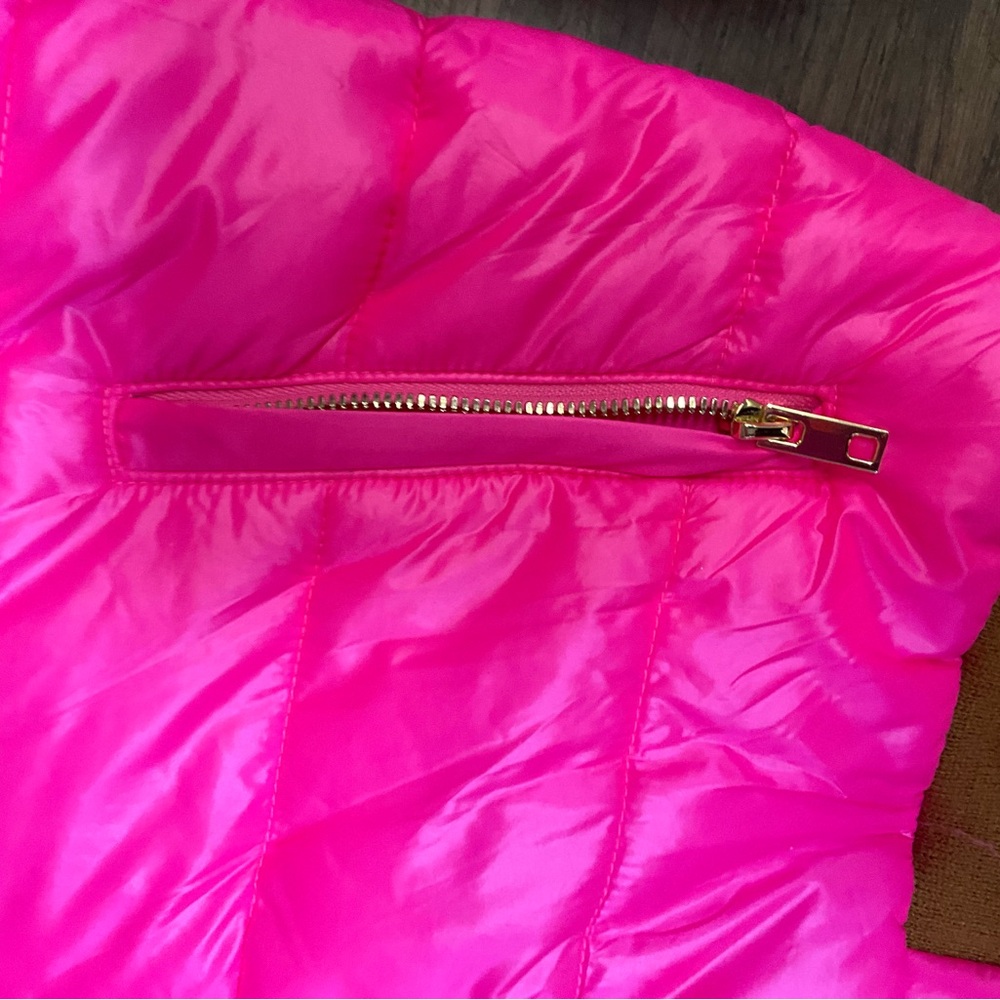 Aviator Nation Pink 5 Stripes Trekker Jacket sz 14 - Picture 6 of 13